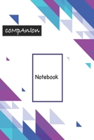 Companion Notebook: Designer Notebook: Wide Ruled Lined Paper Notebook Journal: Designer Workbook for Writing Notes 1674427492 Book Cover