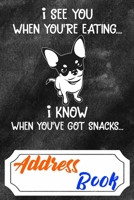 Address Book: Personal Organizer of Addresses and Notes 6''x9'' for Email, Adresses, Phone Numbers, Additional Informations As Birthdays, Social Media For Chihuahua Dog Puppy Owners Lovers 167882951X Book Cover