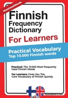 Finnish Frequency Dictionary for Learners - Practical Vocabulary: Top 10000 Finnish Words 1976425727 Book Cover