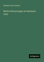 Meine Erinnerungen an Hermann Löns (German Edition) 3563168326 Book Cover