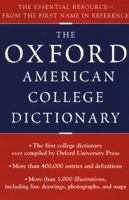 Oxford American College Dictionary 0399144153 Book Cover