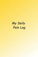 My Daily Pain Log 1078008612 Book Cover