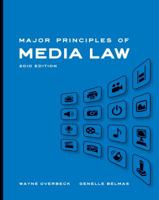 Major Principles of Media Law 049556768X Book Cover