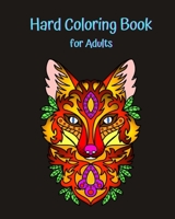 Hard Coloring Book for Adults 100646641X Book Cover