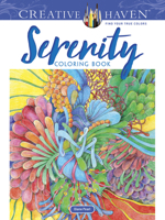 Creative Haven Serenity Coloring Book 0486844714 Book Cover