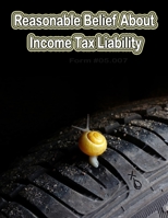 Reasonable Belief About Income Tax Liability: Form #05.007 B09F1D1X4B Book Cover
