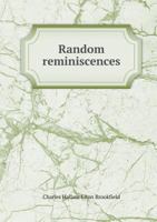 Random Reminiscences 1022078569 Book Cover