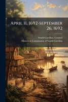 April 11, 1692-September 26, 1692 1273316320 Book Cover