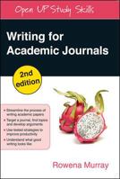 Writing for Academic Journals (Study Skills) 0335234585 Book Cover