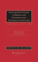 State-By-State Guide to Construction Contracts and Claims 0735558779 Book Cover