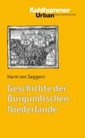 Geschichte Der Burgundischen Niederlande 3170196162 Book Cover