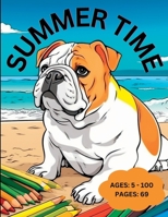 Summer Time Coloring Book B0C4MTFQB1 Book Cover