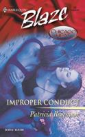 Improper Conduct (Chicago Heat) (Harlequin Blaze #55) 0373790597 Book Cover