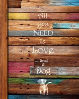 Writing Journal: Gifts for Dog Lovers & Owners; Lined Paper Notebook for Creative Writers or Personal Use (A large SOFTBACK with a PRINTED image of wood from our Rustic Rainbow range) 1696246202 Book Cover