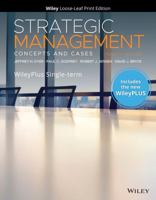 Strategic Management: Concepts and Cases, WileyPLUS Card and Loose-leaf Set Single Term 1119763088 Book Cover