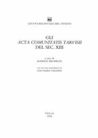 Gli Acta Comunitatis Tarvisii Del Sec. XIII. 8885669735 Book Cover