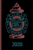 Fire Rescue Team NY FD Department 2020: The calendar 2020 for each fireman and friend of the fire brigade firefighter 1706192711 Book Cover