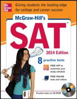 McGraw-Hill's SAT with CD-ROM, 2014 Edition (Mcgraw Hill Education Sat) 0071817360 Book Cover