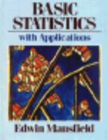 Basic Statistics: With Applications 0393953963 Book Cover