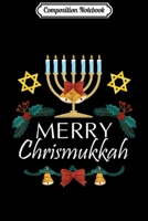 Composition Notebook: Funny Hanukkah Christmas Merry Christmukkah Christmakkah Journal/Notebook Blank Lined Ruled 6x9 100 Pages 1708584943 Book Cover