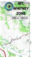 Mt. Whitney Zone Trail Map: Whitney Portal, Crabtree and Cottonwood Lakes 1877689696 Book Cover