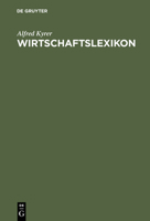 Wirtschaftslexikon 3486256785 Book Cover