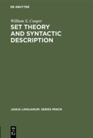 Set Theory and Syntactic Description 9027927049 Book Cover