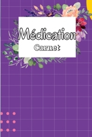 Registre de médication: Carnet de médicaments quotidien de 52 semaines, carnet de médicaments du lundi au dimanche Livre de tableau des médicaments quotidiens avec cases à cocher 398608181X Book Cover