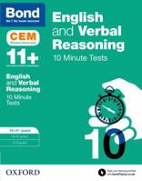 BOND 11+ CEM ENG & VR 10 MIN TESTS:10-11 0192746839 Book Cover