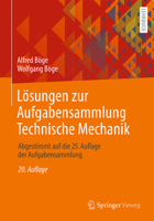 Lösungen zur Aufgabensammlung Technische Mechanik: Abgestimmt auf die 25. Auflage der Aufgabensammlung 3658336609 Book Cover