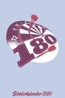 Sch�lerkalender 2020: Kalender DIN A5 2020 1 Tag = 1 Seite mit gro�em Tagesplaner und gro�artiger �bersicht. Monats�bersicht, Erinnerung und Notizen in diesem Kalenderbuch. Dartscheibe Dartspieler Dar 1677633638 Book Cover