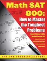 Math SAT 800 How To Master the Toughest Problems 1439200068 Book Cover