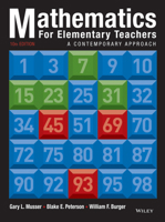 Mathematics for Elementary Teachers: A Contemporary Approach 10e + WileyPLUS Registration Card 1118761448 Book Cover