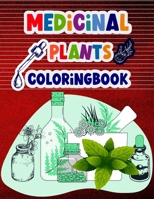 Medicinal Plants Coloring Book B0CL2QMVWF Book Cover