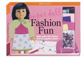 Paper Doll Fashion Fun: Designer Sketchbook (American Girl Library) 1593692846 Book Cover