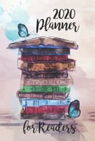 Planner for Readers: Weekly and Monthly Planner for Book Lovers; Read and Review Pages; Vision Board, To Do List and Habits Tracker 1673124062 Book Cover