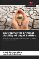 Environmental Criminal Liability of Legal Entities 6207941586 Book Cover