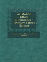 Aristotelis Ethica Nicomachea 1294489437 Book Cover