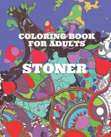 Stoner Coloring Book for Adults: Psychedelic Coloring Book: Pattern coloring women pencil elephant colors 7.5*9.25 B08J579BQF Book Cover