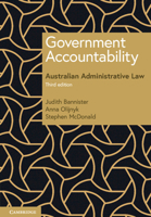 Government Accountability: Australian Administrative Law 1009102923 Book Cover