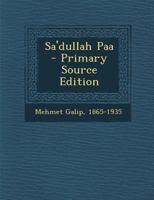 Sa'dullah Paa 1024164500 Book Cover