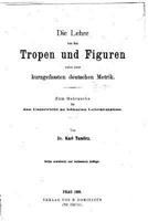 Die Lehre Von Den Tropen Und Figuren 1523215283 Book Cover