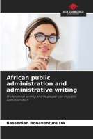 African public administration and administrative writing 6208360757 Book Cover