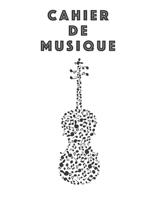 Cahier De Musique: Musiciens Composition Livre Instrument Manuscrit Personnel Papier Piano Guitare Standard 13 portées Grand Carnet / Journal Cadeau ... souple, Finition mate. (French Edition) B083XWM6N1 Book Cover