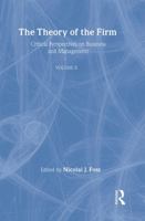 Theories of Firm: Crit Persp V2 0415196396 Book Cover