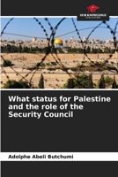 What status for Palestine and the role of the Security Council 6205904551 Book Cover