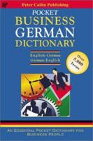 Pocket Business German Dictionary 1901659941 Book Cover