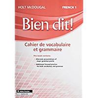 Vocabulary and Grammar Workbook Student Edition Level 1a/1b/1 0547951868 Book Cover