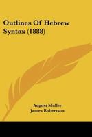 Outlines of Hebrew Syntax. 1120668670 Book Cover