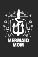 Meerjungfrau Mama Notizbuch: Meerjungfrau Mama Notizbuch f�r Liebhaber / Notizheft / Notizblock A5 (6x9in) Dotted Notebook / Punkteraster / 120 gepunktete Seiten 1671597516 Book Cover